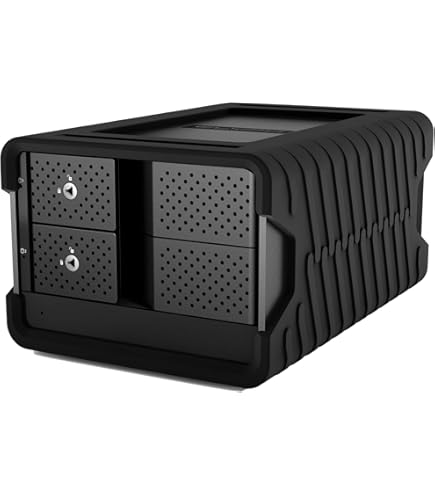 Amazon | Glyph StudioRAID Mini SSD 4TB 外付けハードドライブ RAID 0